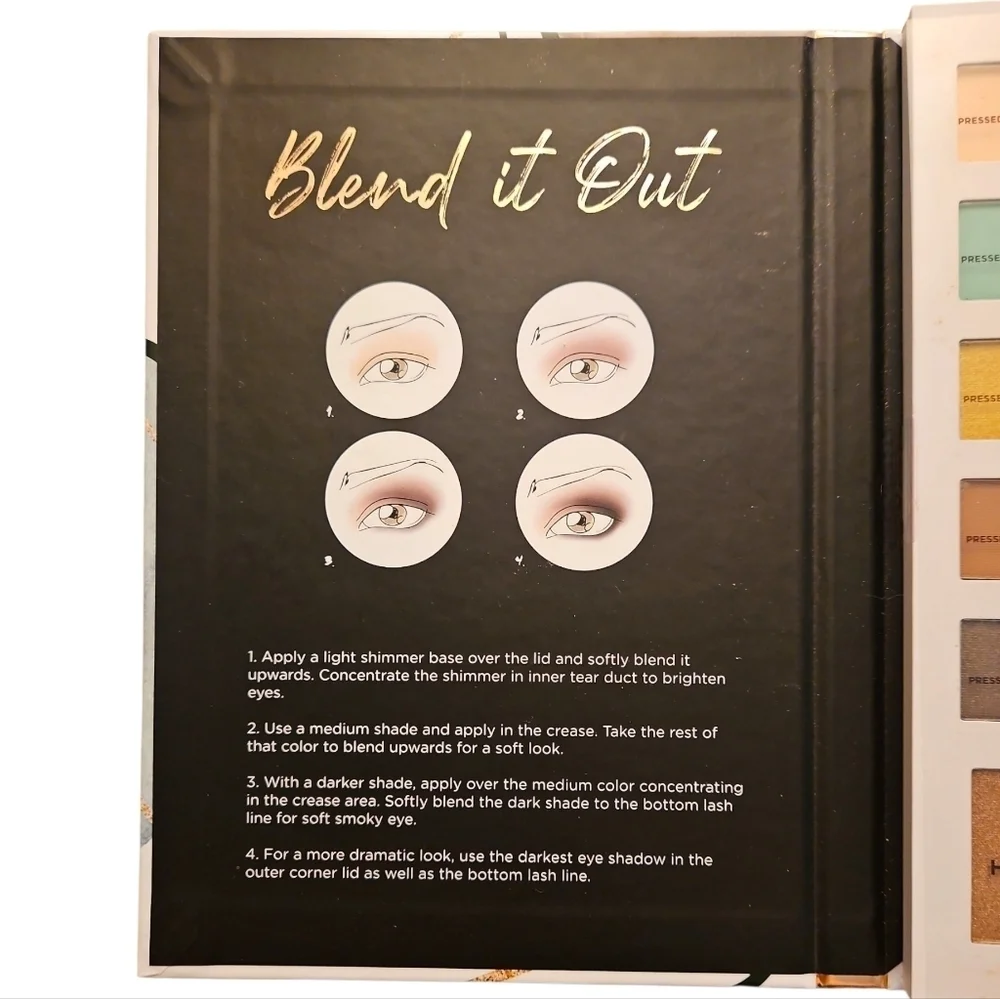 Profusion Cosmetics Neutral Eyeshadow Palette with Shimmer and Matte Shades, NWT